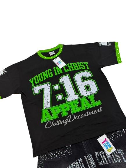 Young in Christ 7:16 Tee