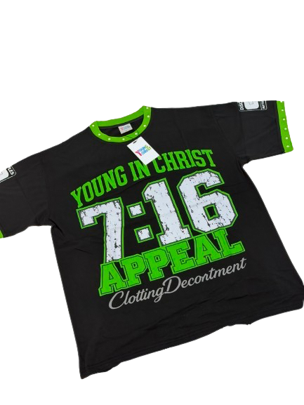 Young in Christ 7:16 Tee