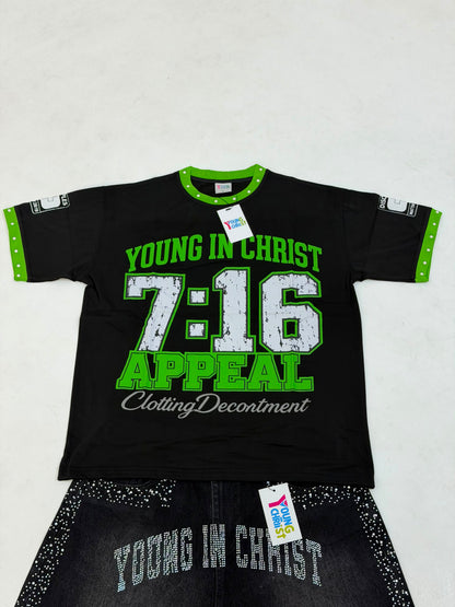 Young in Christ 7:16 Tee