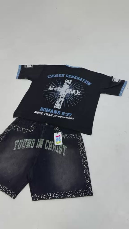 Young in Christ 7:16 Tee